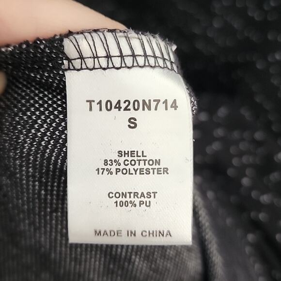 Tart Black Dress with Small Print Pattern, S - Picture 7 of 7